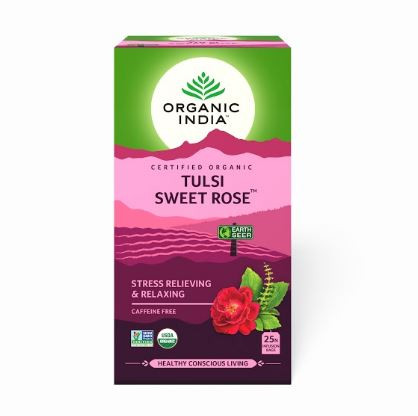 Чай Тулси Сладкая Роза (Tulsi Sweet Rose Tea)